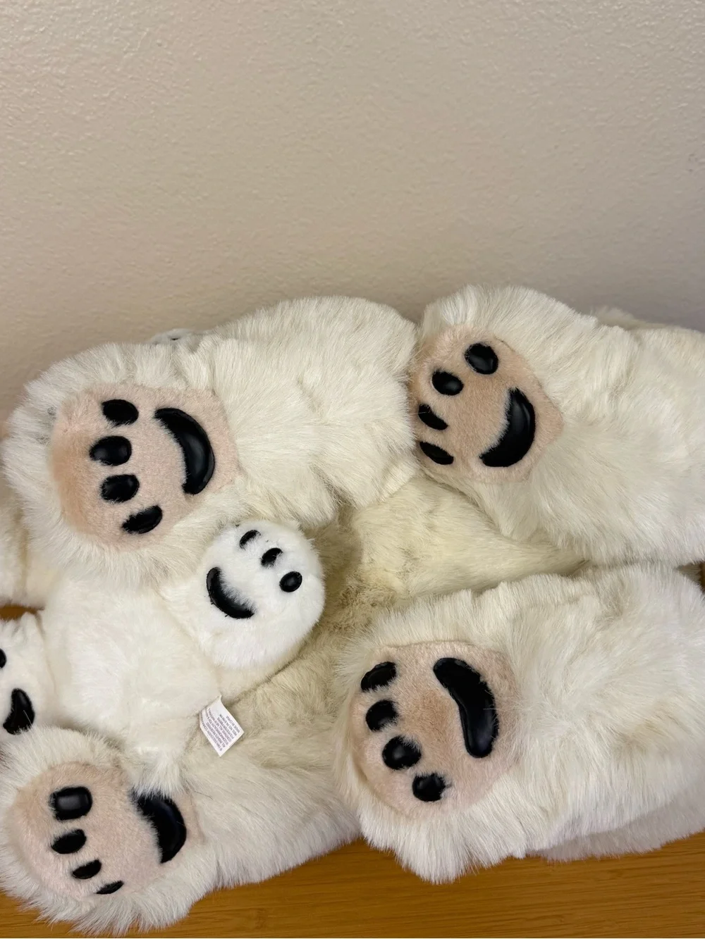 1999 Discovery Channel Polar Bear Mama & Babies Stuffed 20” NWT